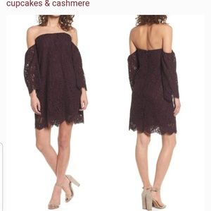 CUPCAKES and CASHMERE Adalira Lace Dress 12 NEW